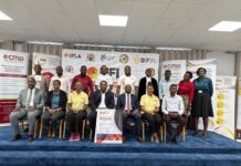 Capital Markets Authority Uganda launches regional financial literacy to boost business growth. Some of the Members of UFLA Masaka chapter pose for a picture after launchin the training on Friday at Buddu CBS Pewosa Building Masaka. Joshua Nahamya